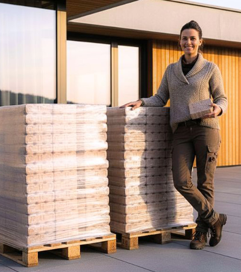 Das Upgrade für Ihren Kamin – sparsame Holzbriketts!