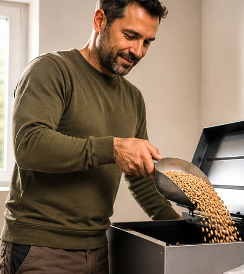 Pellets, Holzbriketts oder Brennholz: Welcher Brennstoff passt zu Ihrem Zuhause?